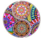 Zen Chalet YYF200 Yin Yang Flowers 200 Piece Wooden Puzzle
