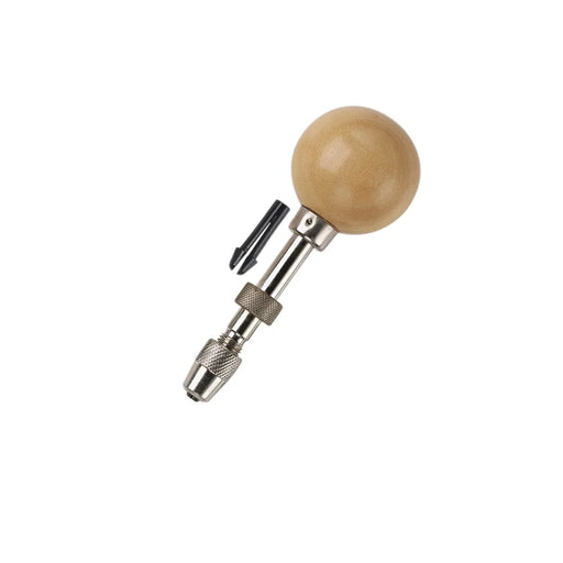 Zona 37-120 Pin Vise Wood Ball Handle