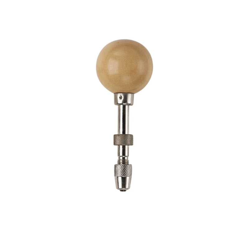 Zona 37-120 Pin Vise Wood Ball Handle