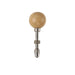 Zona 37-120 Pin Vise Wood Ball Handle