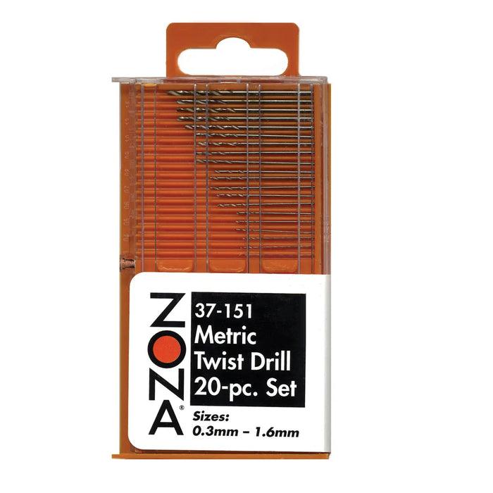 Zona 37-151 High Speed Twist Drills Metric