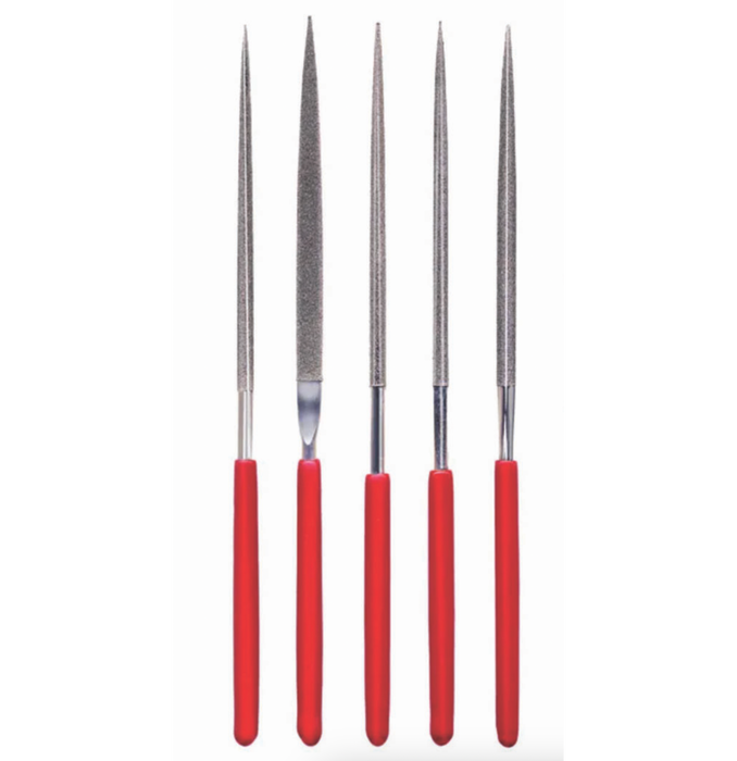 Zona 37-352 Fine Point Diamond 5 File Set