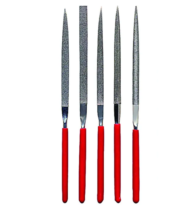 Zona 37-354 Flat Shape Diamond Diamond 5 File Set