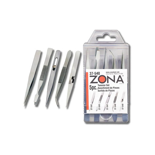 Zona 37-540 Tweezers Set 5 Piece