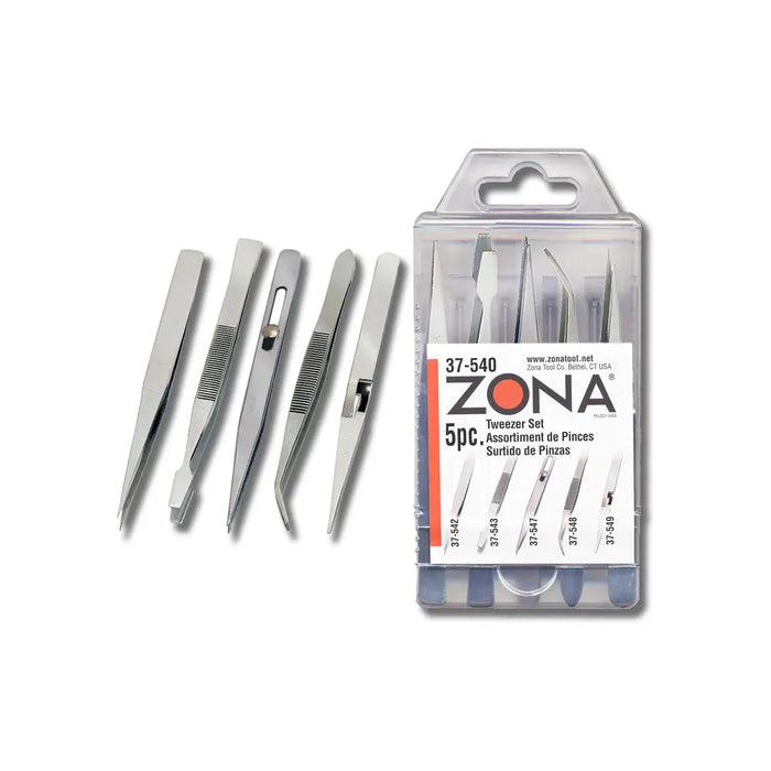 Zona 37-540 Tweezers Set 5 Piece