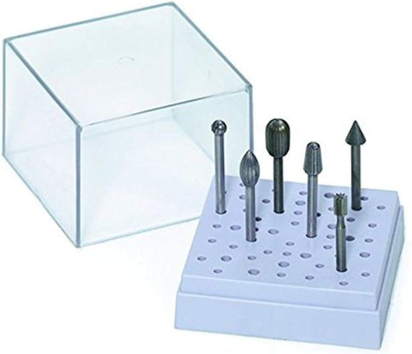 Zona 37-890 Square Bur Holder with Cover
