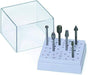 Zona 37-890 Square Bur Holder with Cover