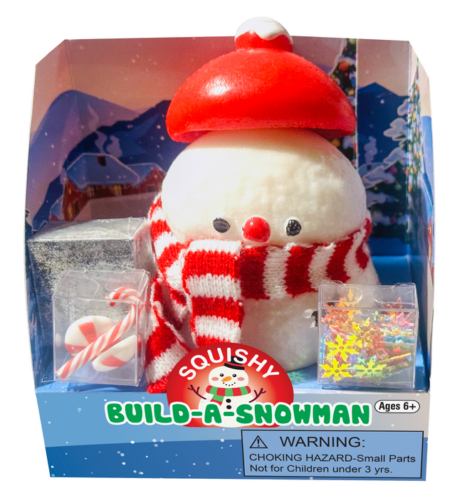 Zorbitz Zaba Build A Snowman Squishy