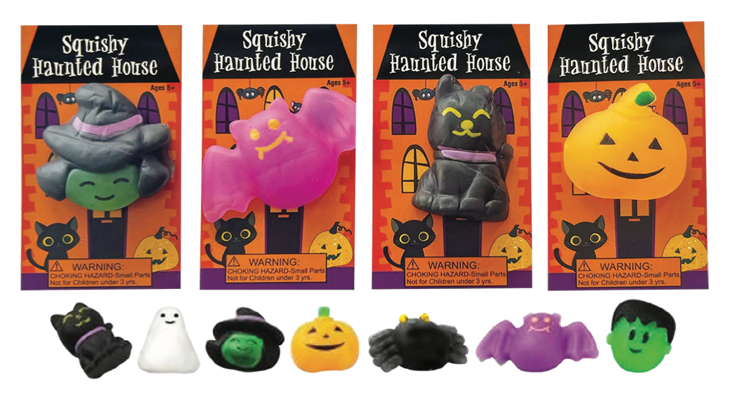 Zorbitz Haunted House Squish-Amals Squishy (1 Chosen at Random)