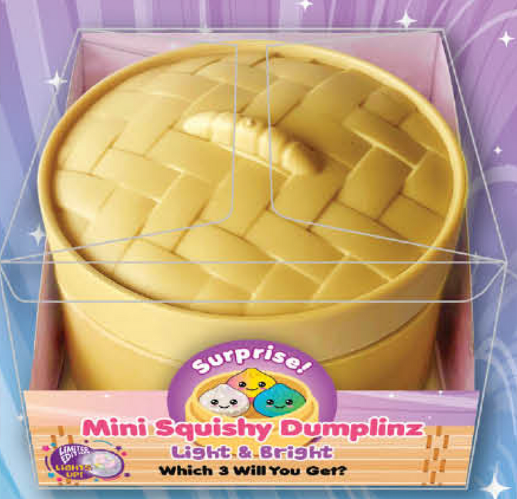 Zorbitz Light & Bright Dumplin' (1 Squishy Colors May Vary)