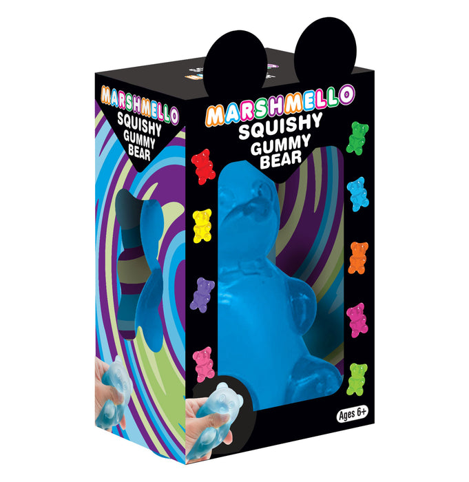 Zorbitz Marshmello  Squishy Gummy Bear (Colors May Vary)