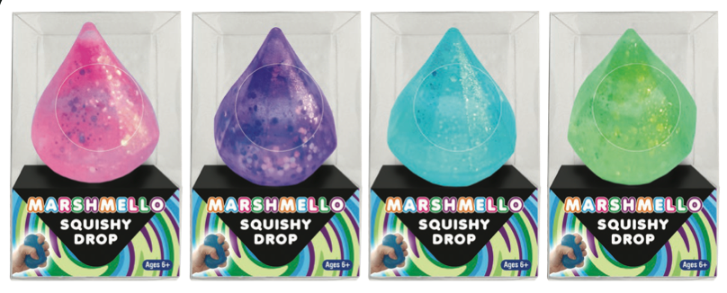 Zorbitz Marshmello Squishy Drop (Colors May Vary)