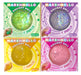 Zorbitz Marshmello Squishy Sparkle Ball (Colors May Vary)