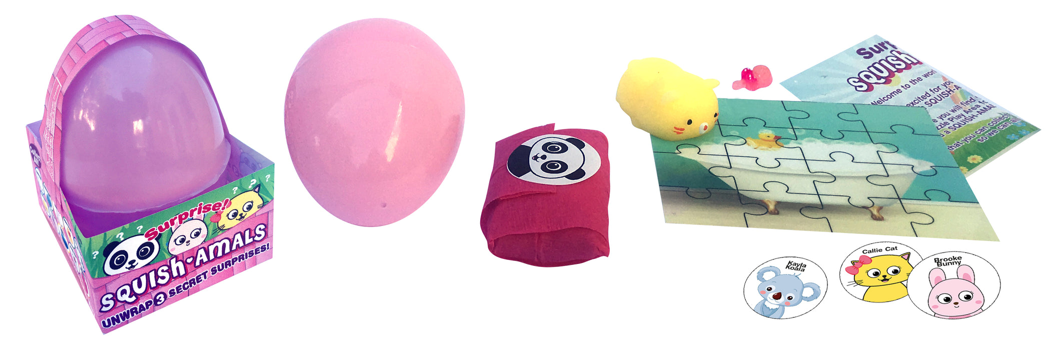 Zorbitz Squish-Amal Surprise Eggs