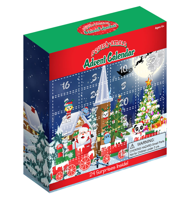 Zorbitz Squish-Amals Christmas Advent Calendar
