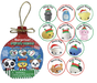 Zorbitz Squish-Amals Christmas Ornament (1 Chosen at Random)