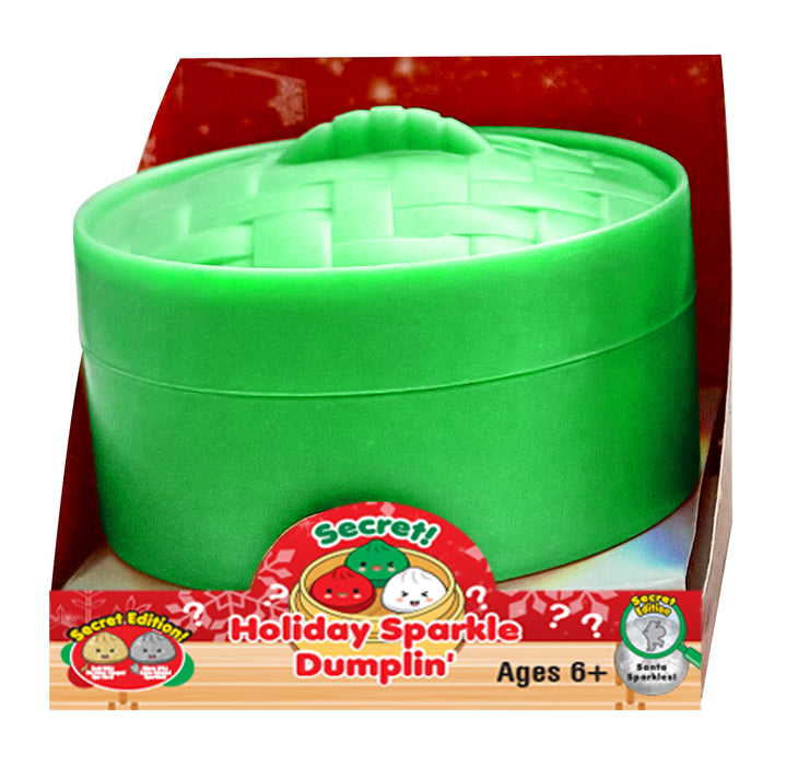 Zorbitz Surprise Holiday Sparkle Dumplin' Squishy (1 Chosen at Random)