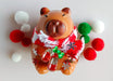 Zorbitz Zaba Taba Squishy Christmas Capybara