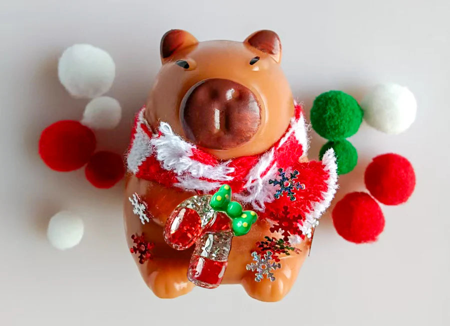Zorbitz Zaba Taba Squishy Christmas Capybara
