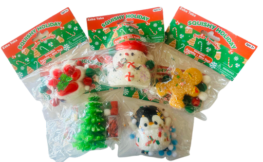 Zorbitz Zaba Taba Super Holiday Squishy (1 Chosen at Random)