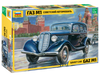 Zvezda 3634 1/35 GAZ M1 Soviet Staff Car Model Kit