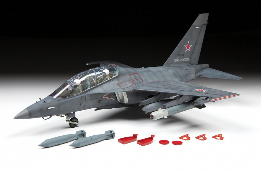 Zvezda 4818 1/48 Russian YAK-130 "Mitten" Light Bomber Model Aircraft Kit