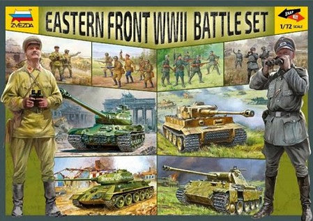 Zvezda 5203 1/72 WWII Eastern Front Battle Set Diorama Kit