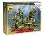 Zvezda 6137 1/72 WWII Soviet Reconnaissance Team Figures Model Kit