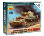 Zvezda 6151 1/100 German Pz.Iv Ausf.D Snap Model Tank Kit
