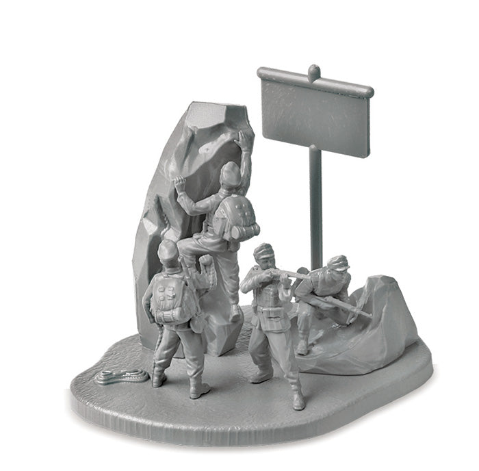Zvezda 6154 1/72 German Mountain Troops Figures Model Kit