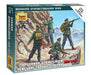 Zvezda 6154 1/72 German Mountain Troops Figures Model Kit