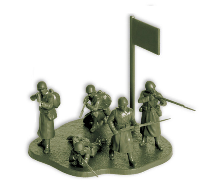 Zvezda 6197 1/72 Soviet Infantry Winter Figures Model Kit