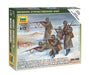 Zvezda 6197 1/72 Soviet Infantry Winter Figures Model Kit