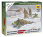 Zvezda 6220 1/72 Soviet Machine-Gun with Crew Figures Model Kit