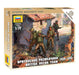 Zvezda 6226 1/72 WWII British Recon Team Figures Model Kit
