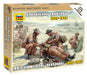 Zvezda 6228 1/72 British Medical Team Figures Model Kit