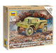 Zvezda 6229 1/100 British Armored Scout Car Model Kit