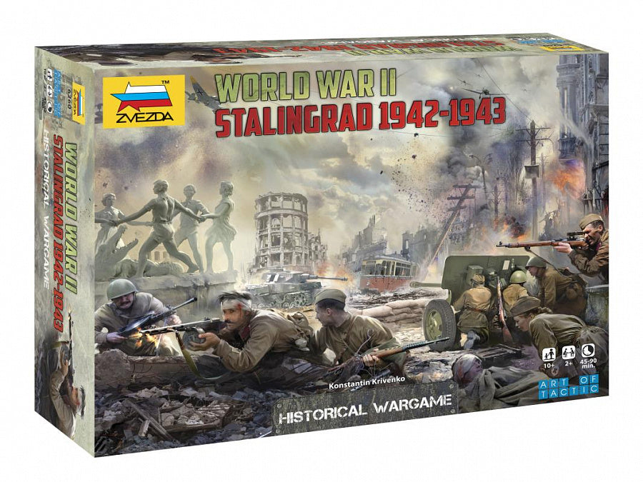 Zvezda 6260 Battle of Stalingrad Historical Wargame