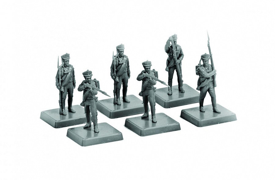 Zvezda 6808 1/72 Russian Line Infantry Figures Model Kit (Napoleonic Wars 1812-1814)