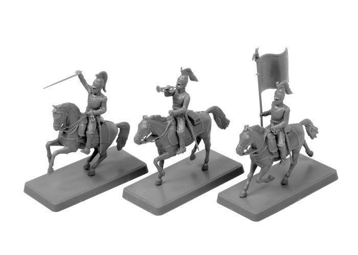 Zvezda 6818 1/72 French Dragoon Command Group Figures Model Kit (Napoleonic Wars 1812-1814)