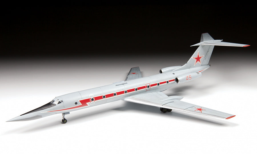Zvezda 7036 1/144 TU-134UBL "Crusty-B" Training Aircraft Model Kit