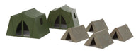 Walthers SceneMaster 949-4165 Camping Tents 6 Pack