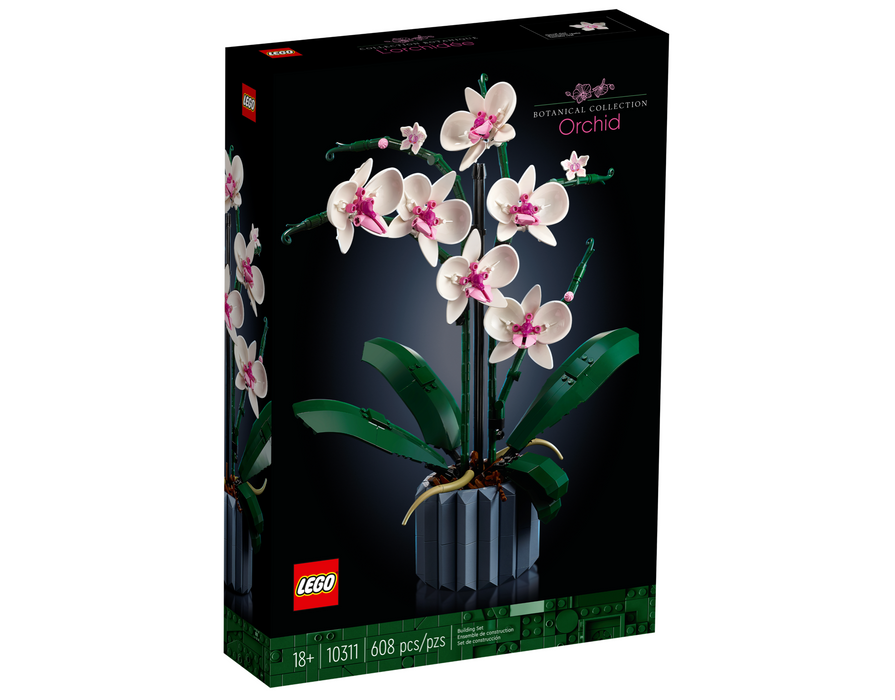 NEW Sealed In Box Botanical Collection 608Pcs Lego # 10311 Orchid 18+