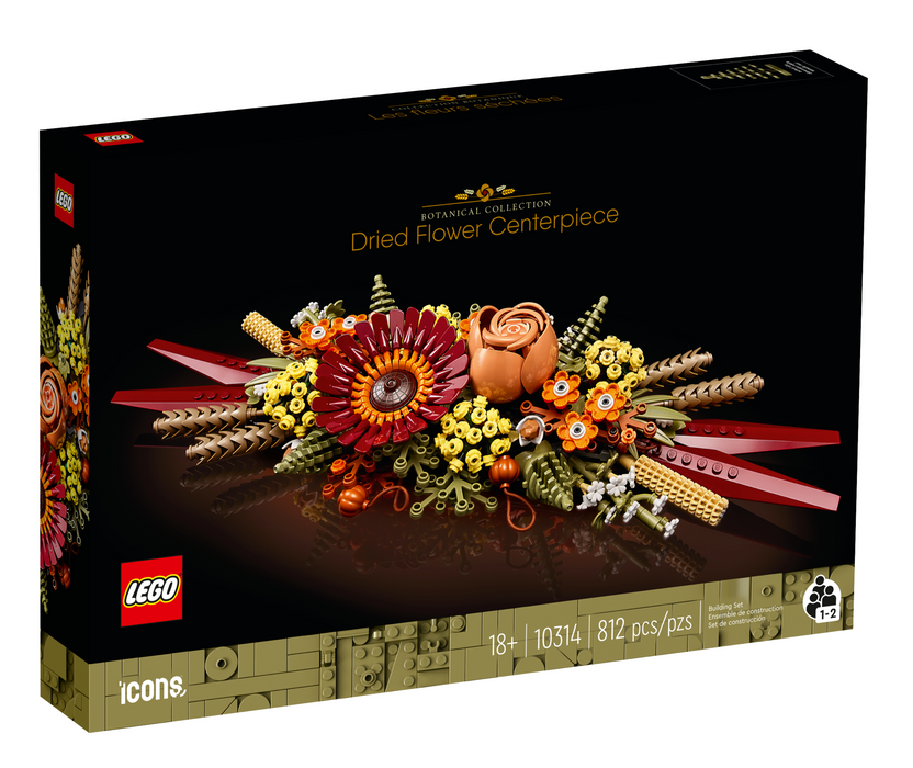 10314 LEGO® Dried Flower Centerpiece