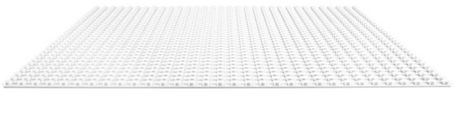 11010 LEGO® Classic White 10"x10" Baseplate