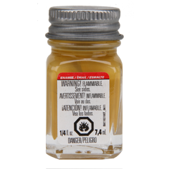 Testors 1119 Enamel Paint 1/4oz Honey
