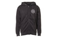 Traxxas 1390 Token Logo Zip Hoodie Sweatshirt Charcoal XL