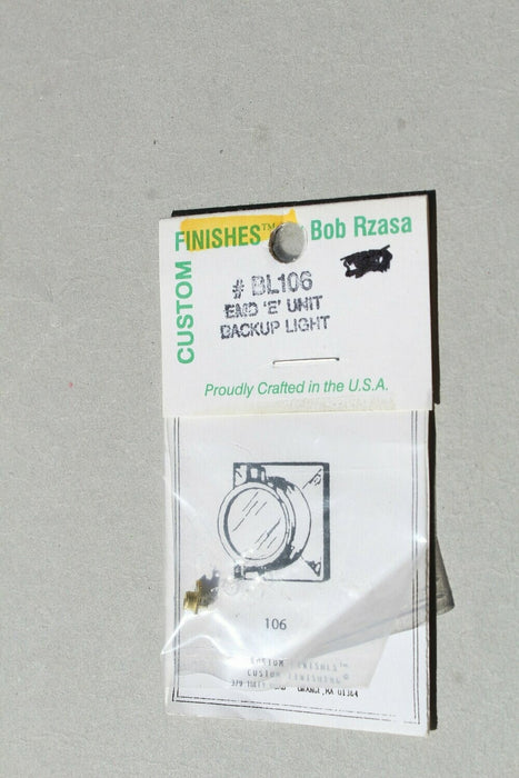 Custom Finishing 106 HO Scale EMD E Unit Diesel Backup Light Custom Finishing 106 HO