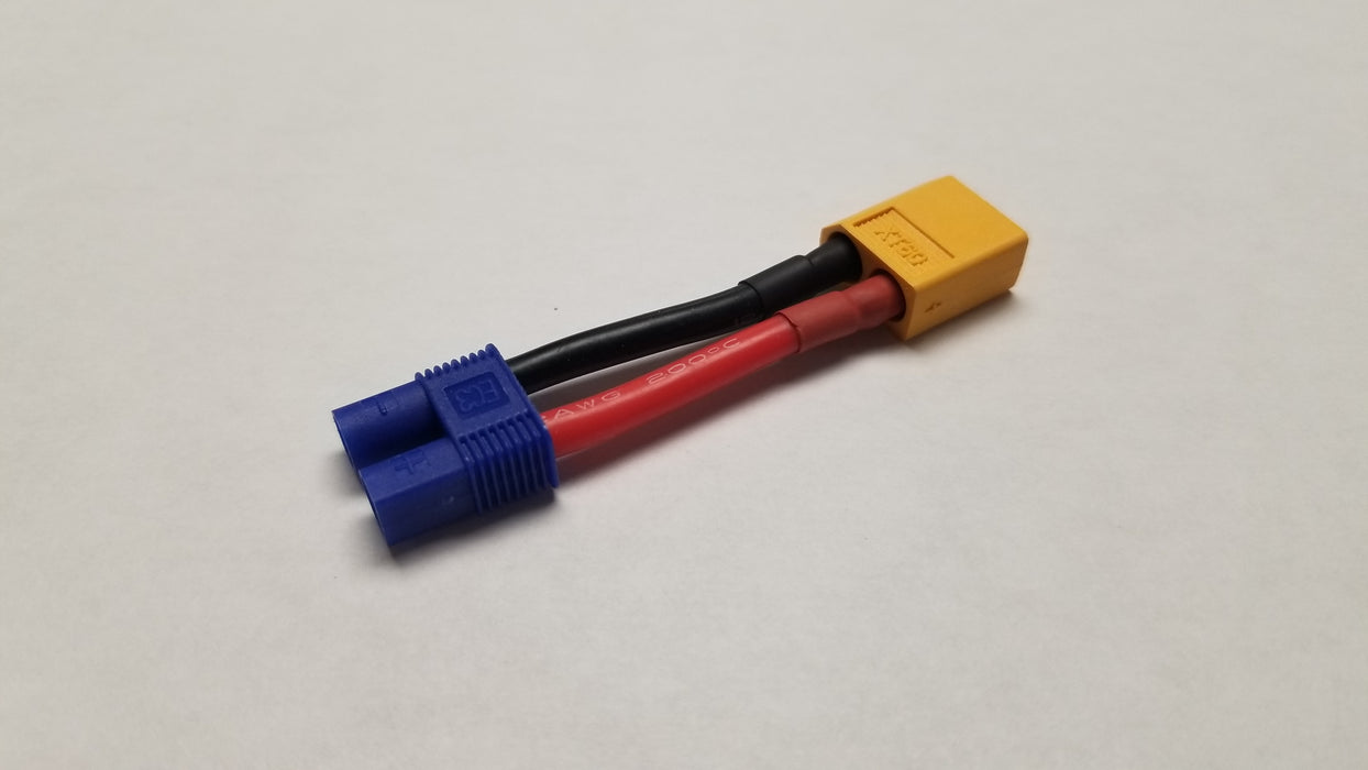 WRH H0806 Female EC3 Plug to to Male XT60 Connector