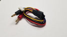 WRH RC00124 Traxxas ID Plug to 4mm Bullets with 4s Balance Plug